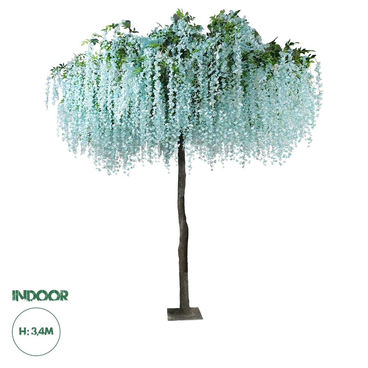 Φωτογραφία προϊόντος: GloboStar® Artificial Garden WISTERIA FLOWER TREE 20433 Τεχνητό Διακοσμητικό Δέντρο Βιστερία Υ340cm