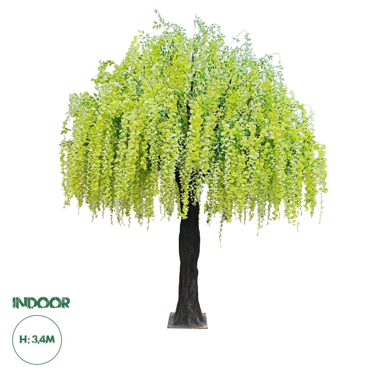 Φωτογραφία προϊόντος: GloboStar® Artificial Garden LABURNUM TREE 20165 Τεχνητό Διακοσμητικό Δέντρο Λαβούρνο Υ340cm
