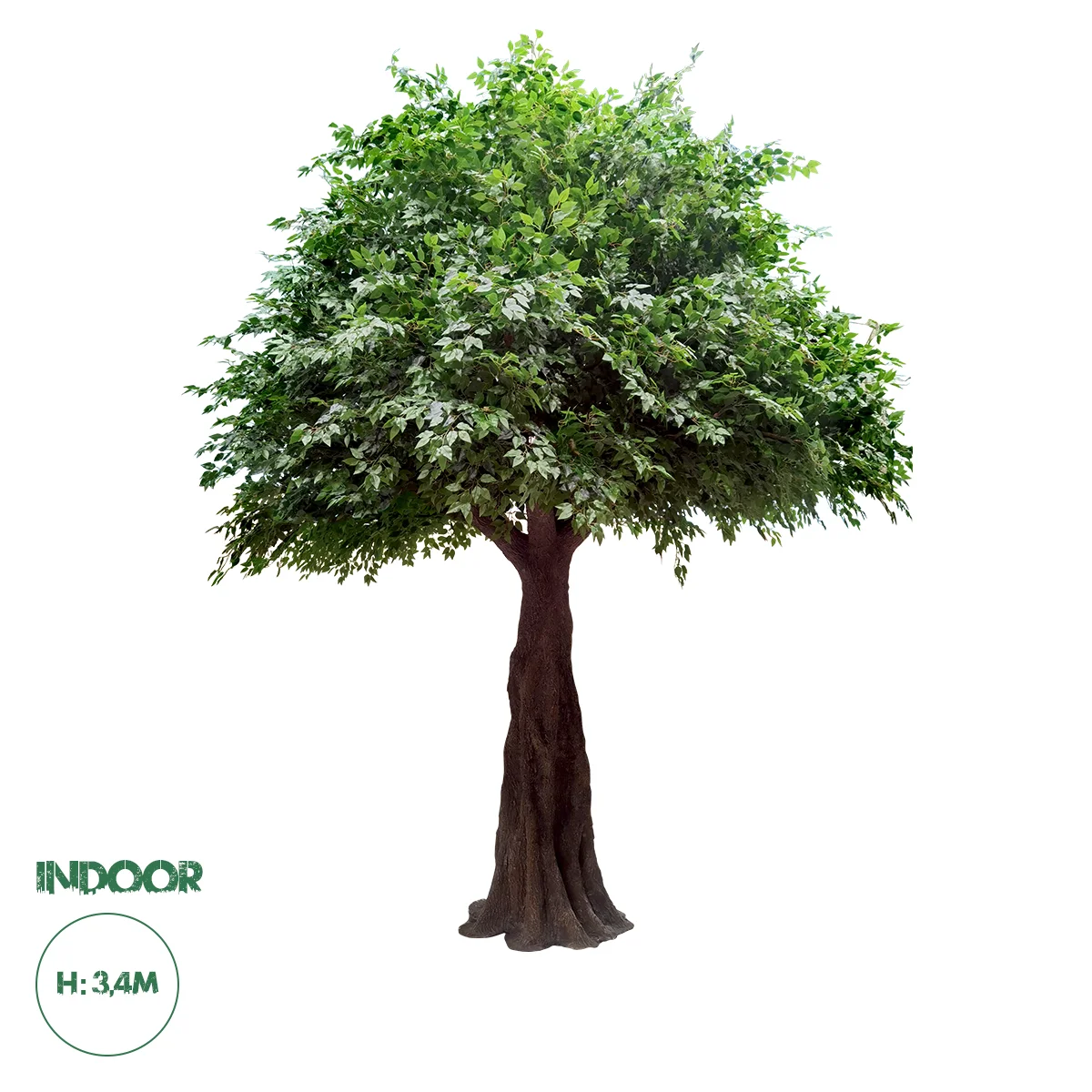 Φωτογραφία προϊόντος: GloboStar® Artificial Garden BANYAN FICUS TREE 20160 Τεχνητό Διακοσμητικό Δέντρο Ινδική Συκιά Φίκος Υ340cm