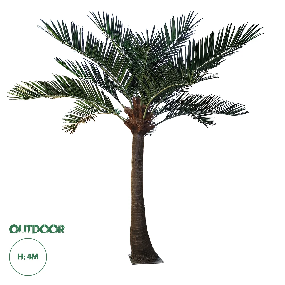 Φωτογραφία προϊόντος: GloboStar® Artificial Garden COCONUT PALM TREE 20442 Τεχνητό Διακοσμητικό Φοινικόδεντρο Κοκοφοίνικας Εξωτερικού Χώρου IP68 UV Certified Protection Υ400cm