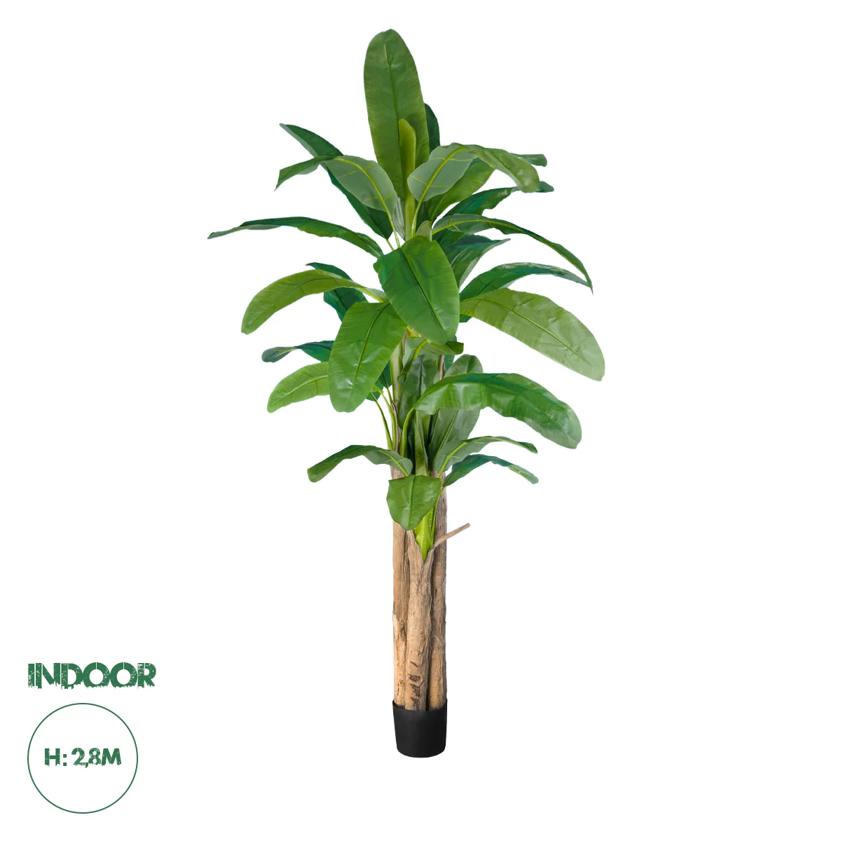 Φωτογραφία προϊόντος: GloboStar® Artificial Garden BANANA TREE 20019 - Τεχνητό Διακοσμητικό Φυτό Μπανανιά - Μπανανόδεντρο Υ280cm