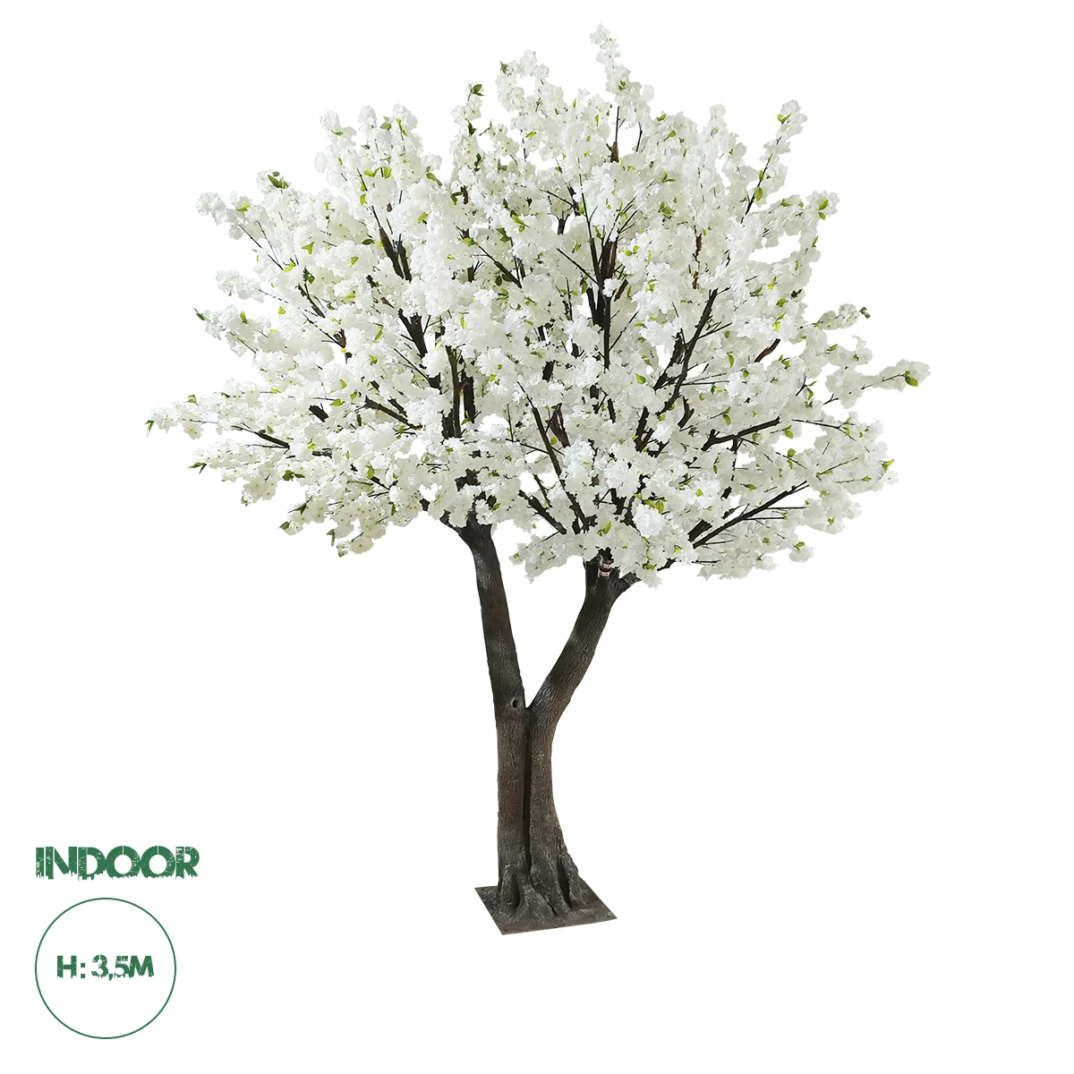 Φωτογραφία προϊόντος: GloboStar® Artificial Garden BIANCA CHERRY BLOSSOM TREE 20362 Τεχνητό Διακοσμητικό Δέντρο Λευκό Άνθος Κερασιάς Υ350cm