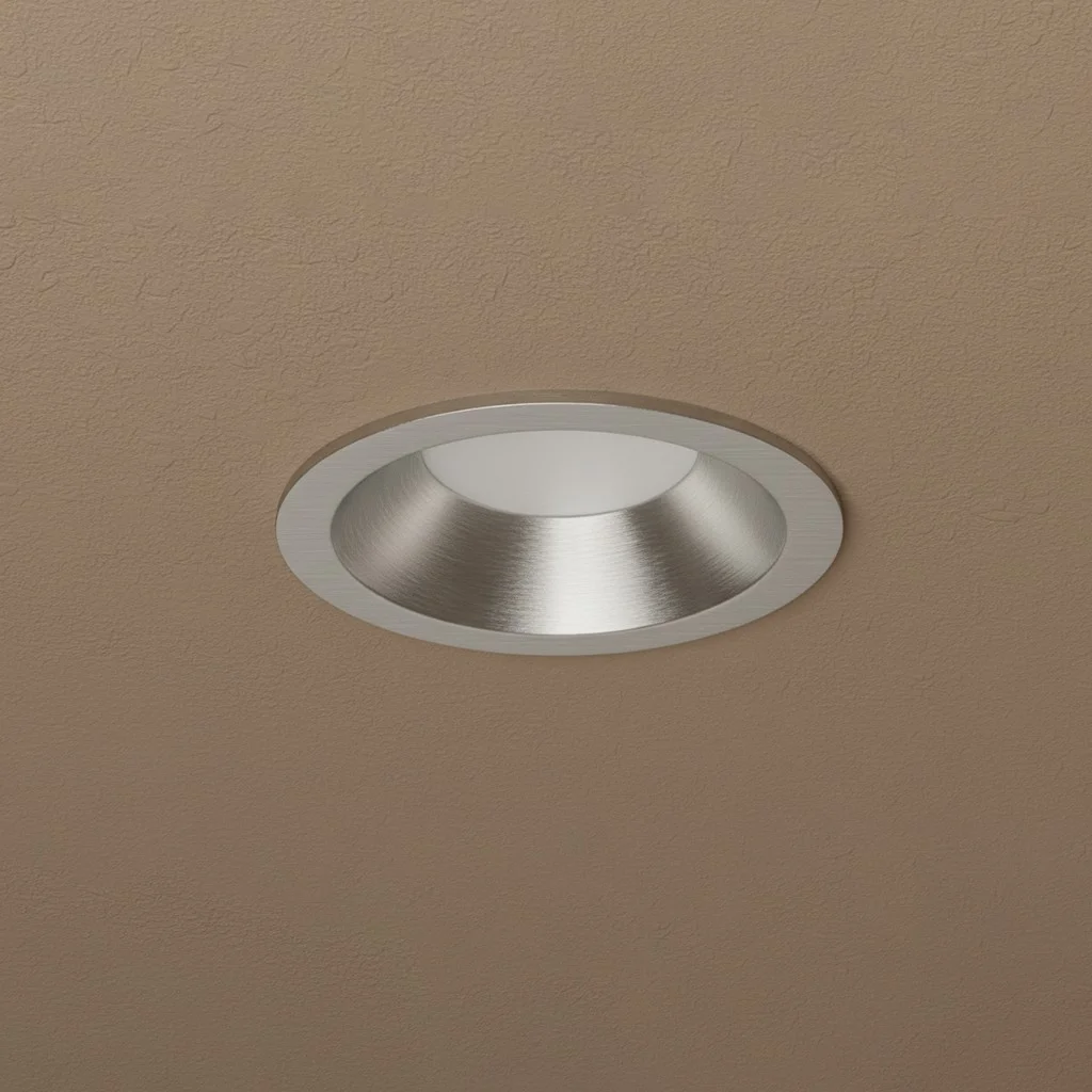 Φωτογραφία προϊόντος: Globostar kelvo® SIGMA KLV-101-0043 Χωνευτό Φωτιστικό Downlight Σποτ Μπάνιου για Λάμπα MR16 με Ντουί GU10 AC 220-240V Αδιάβροχο IP65 - Νίκελ Βούρτσας - Μ8.5 x Π8.5 x Υ4.4cm / Q7.5cm