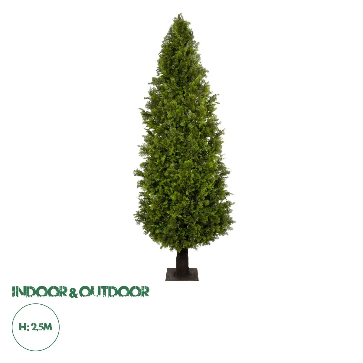 Φωτογραφία προϊόντος: GloboStar® Artificial Garden CYPRESS TREE 21060 Τεχνητό Διακοσμητικό Δέντρο Κυπαρίσσι Μ110 x Π110 x Υ250cm