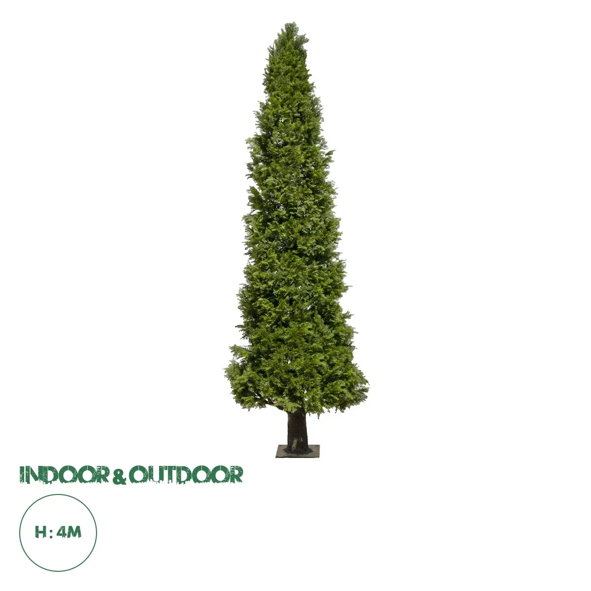 Φωτογραφία προϊόντος: GloboStar® Artificial Garden CYPRESS TREE 21061 Τεχνητό Διακοσμητικό Δέντρο Κυπαρίσσι Μ145 x Π145 x Υ400cm