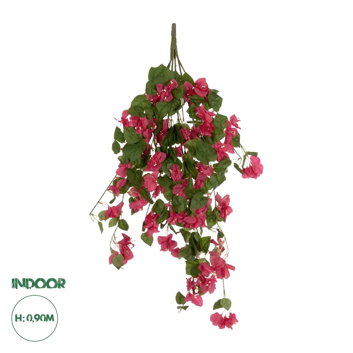 Φωτογραφία προϊόντος: GloboStar® Artificial Garden BOUGAINVILLEA BRANCH 20663 Τεχνητό Κρεμαστό Διακοσμητικό Κλαδί Μπουκαμβίλιας Φουξ Μ45 x Π12 x Υ90cm