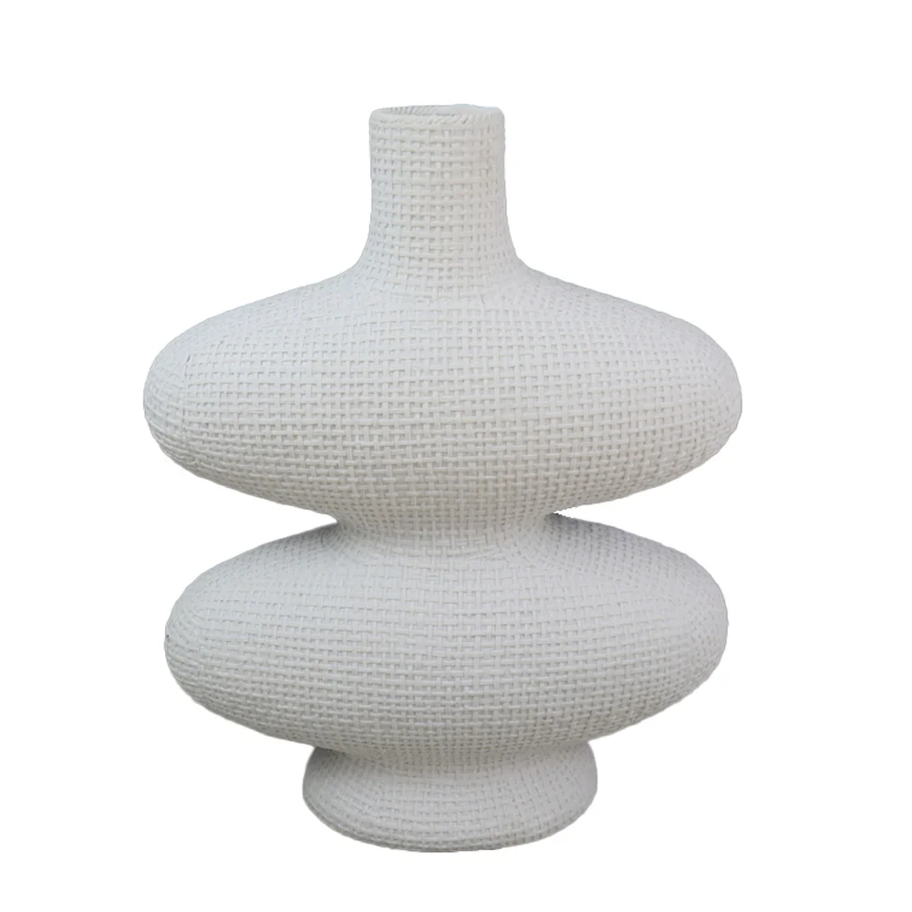 Φωτογραφία προϊόντος: Liberta RANDI ΒΑΖΟ 32x15x39cm POLYRESIN ΛΕΥΚΟ - POLYRESIN - 32Μx15Πx39Υ