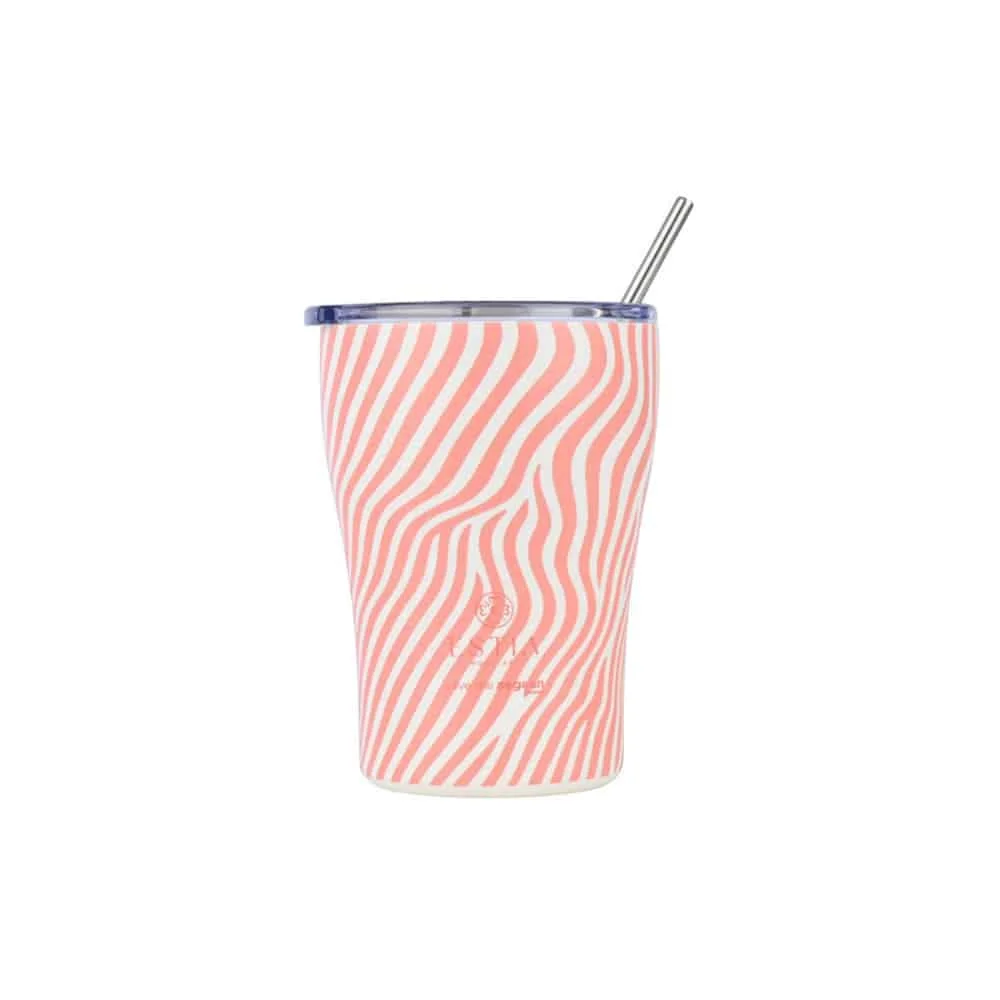 Φωτογραφία προϊόντος: ESTIA HOME ART 01-31732 ΘΕΡΜΟΣ COFFEE MUG SAVE THE AEGEAN 350ml SOFT RIPPLE