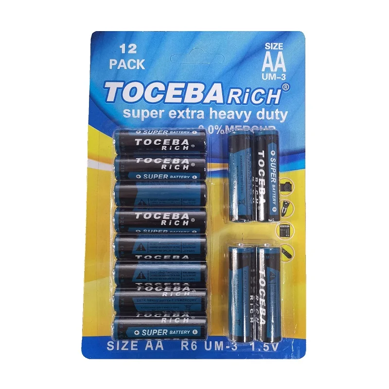 Φωτογραφία προϊόντος: Tradesor Μπαταρίες ΑΑ - UM-3 - 1.5V - 12pcs - 400086