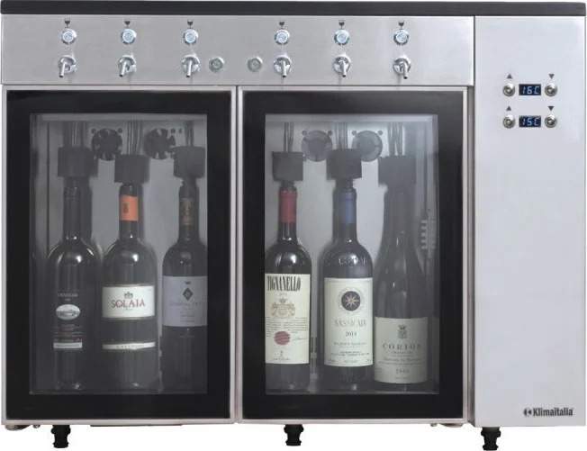 Φωτογραφία προϊόντος: KlimaItalia SOMMELIER 6 Βιτρίνα - Διανεμητής κρασιών για 6 φιάλες