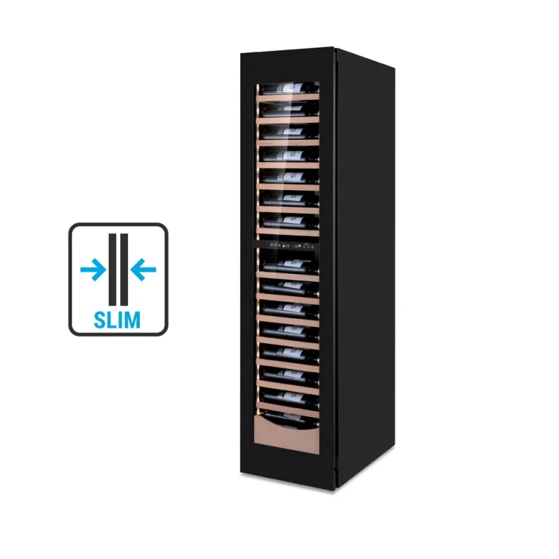 Φωτογραφία προϊόντος: KlimaItalia SLIM WINE SW 105 2TB Βιτρίνα συντήρησης κρασιών 2 θερμοκρασιών
