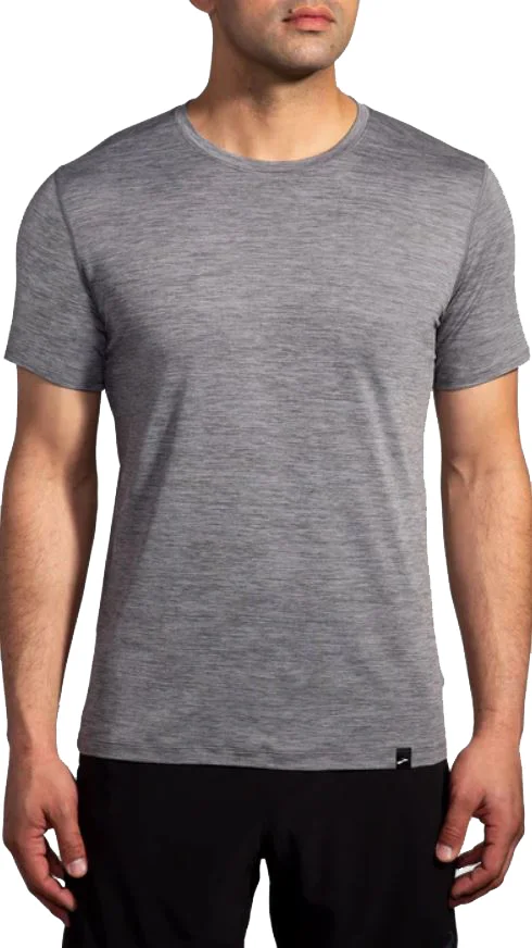 Φωτογραφία προϊόντος: BROOKS M LUXE SHORT SLEEVE HTR (211498-033) ΜΠΛΟΥΖΑ