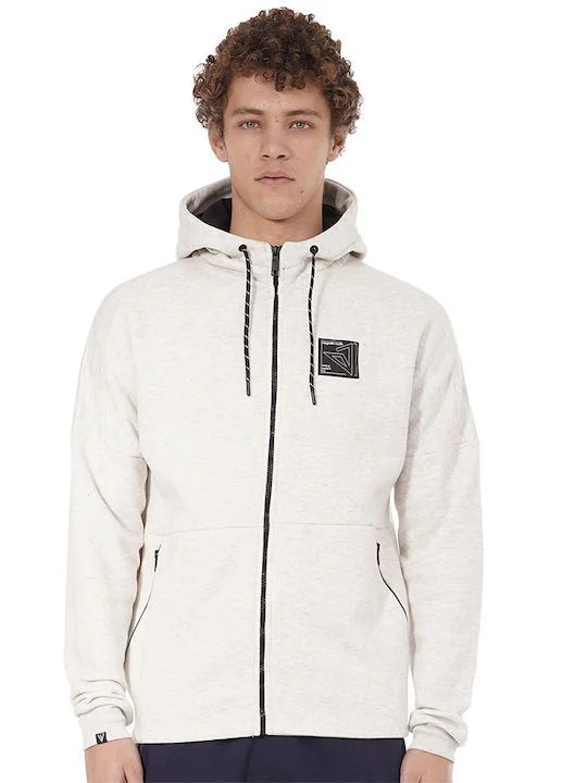 Φωτογραφία προϊόντος: VFL ZIPPER HOODIE 22055-OATMagnetic North Ανδρική Φούτερ Ζακέτα με Κουκούλα και Τσέπες Oat Melange ΠΑΓΟΥ