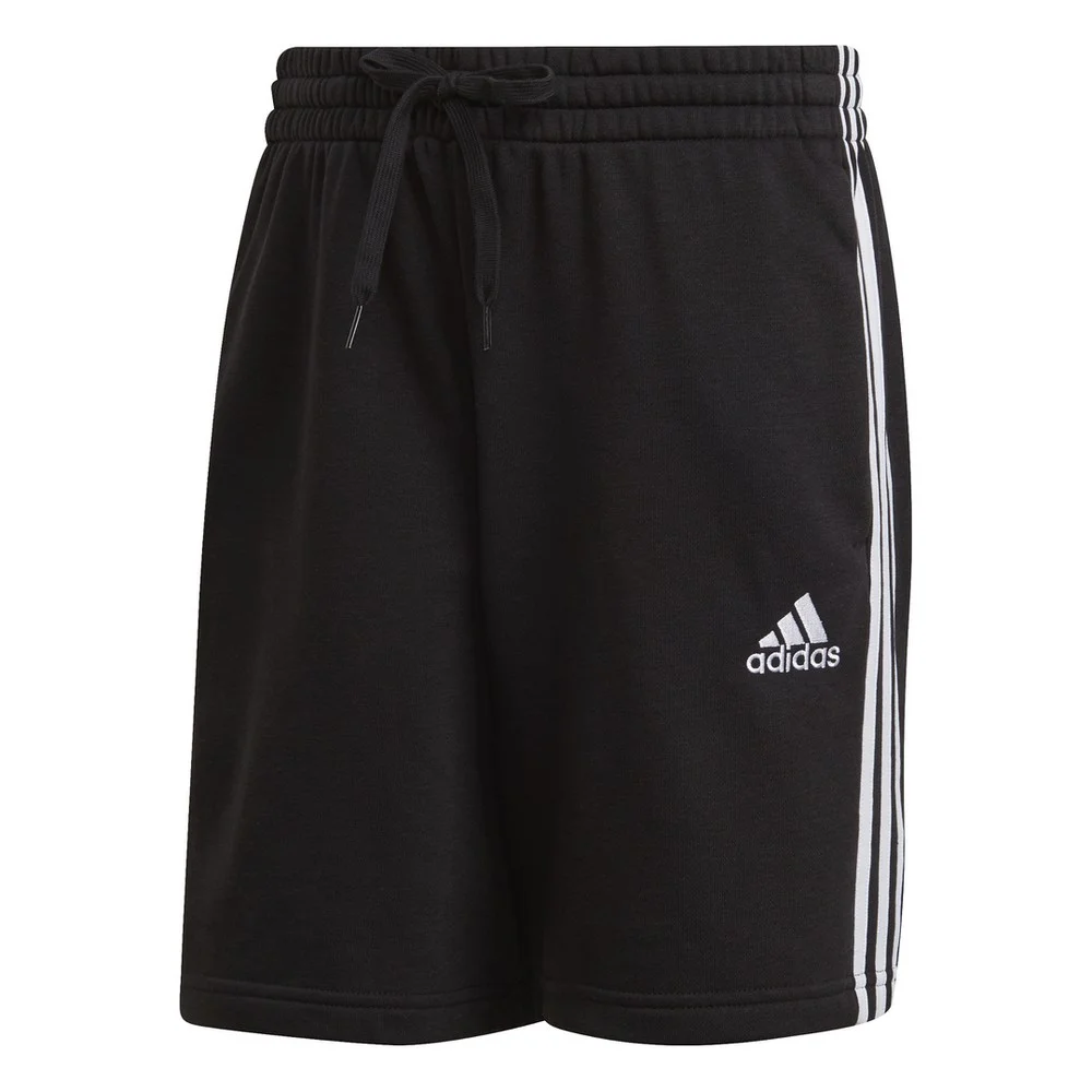 Φωτογραφία προϊόντος: Adidas Essentials French Terry 3-Stripes Αθλητική Ανδρική Βερμούδα GK9597 1011 ΜΑΥΡΟ