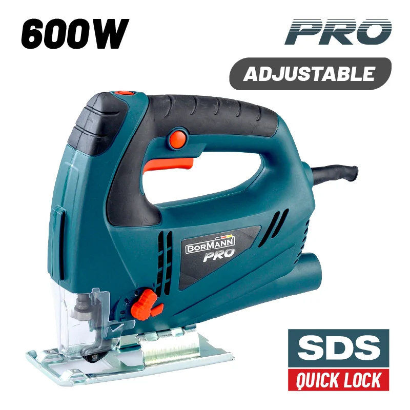 Φωτογραφία προϊόντος: Bormann Pro BJS6000 Σέγα Ρυθμιζόμενη Με Ταλάντωση 600W (028086)