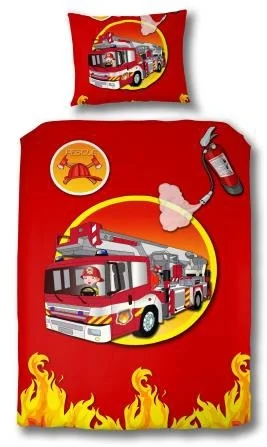 Φωτογραφία προϊόντος: Vipack Παιδικό Κάλυμμα Fire truck - 220Μx140Π