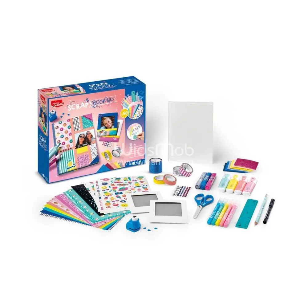 Φωτογραφία προϊόντος: Maped Creative Scrap Booking Δημιουργικό Σετ Λεύκωμα 907054