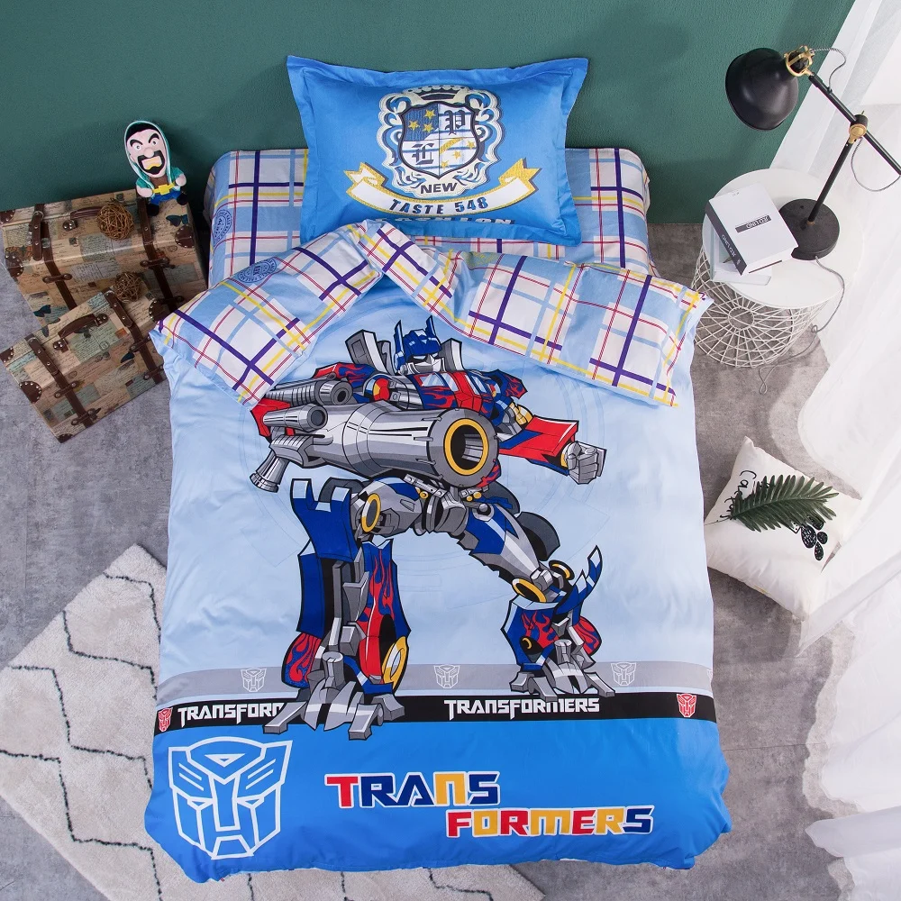 Φωτογραφία προϊόντος: ΣΕΤ ΠΑΠΛΩΜΑΤΟΘΗΚΗ ΜΟΝΗ 160Χ240 CM - ΜΑΞΙΛΑΡΟΘΗΚΗ 50Χ70 CM TRANSFORMERS - MC DECOR