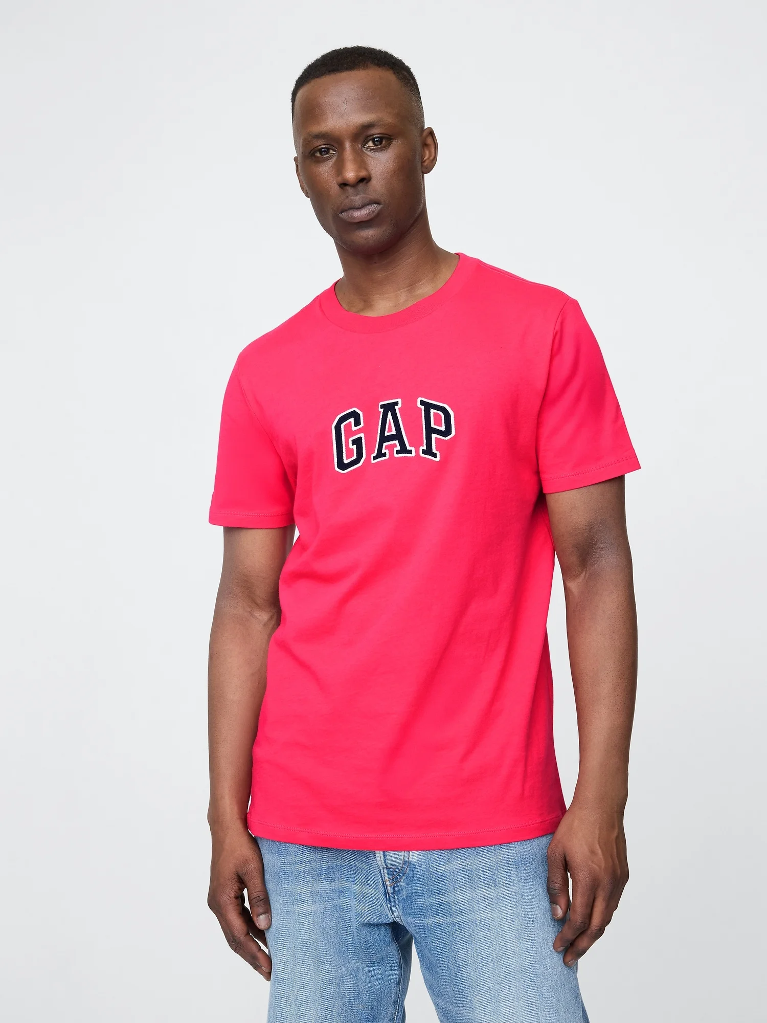 Φωτογραφία προϊόντος: Ανδρική Μπλούζα με Gap Arch Λογότυπο RASPBERRY