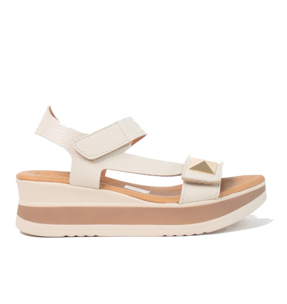 Φωτογραφία προϊόντος: Oh! my Sandals Γυναικεία δερμάτινα Πέδιλα Oh My Sandals 5973 Hielo Ανατομικά