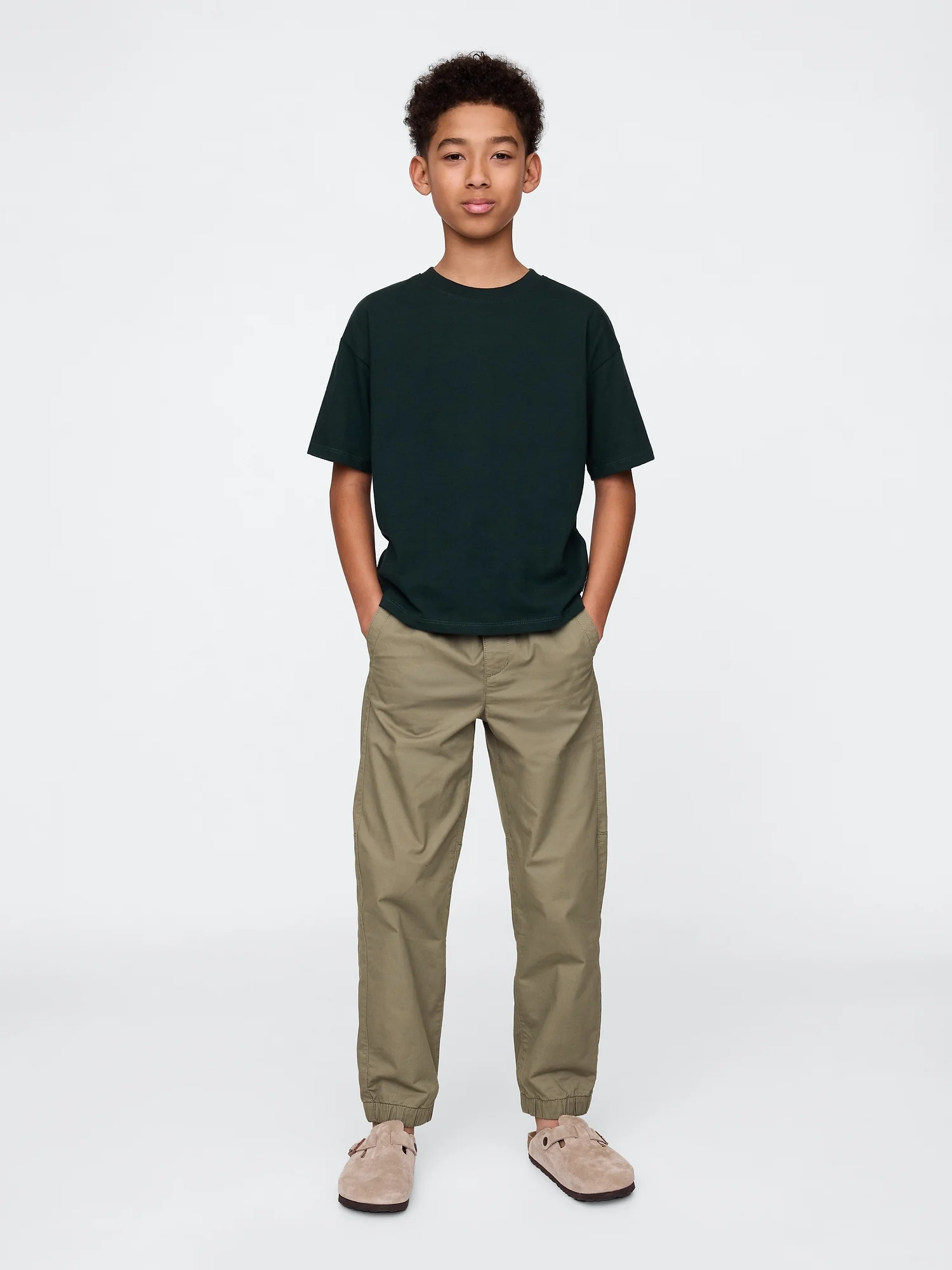 Φωτογραφία προϊόντος: GAP Παιδικό Relaxed Everyday Jogger Παντελόνι Green