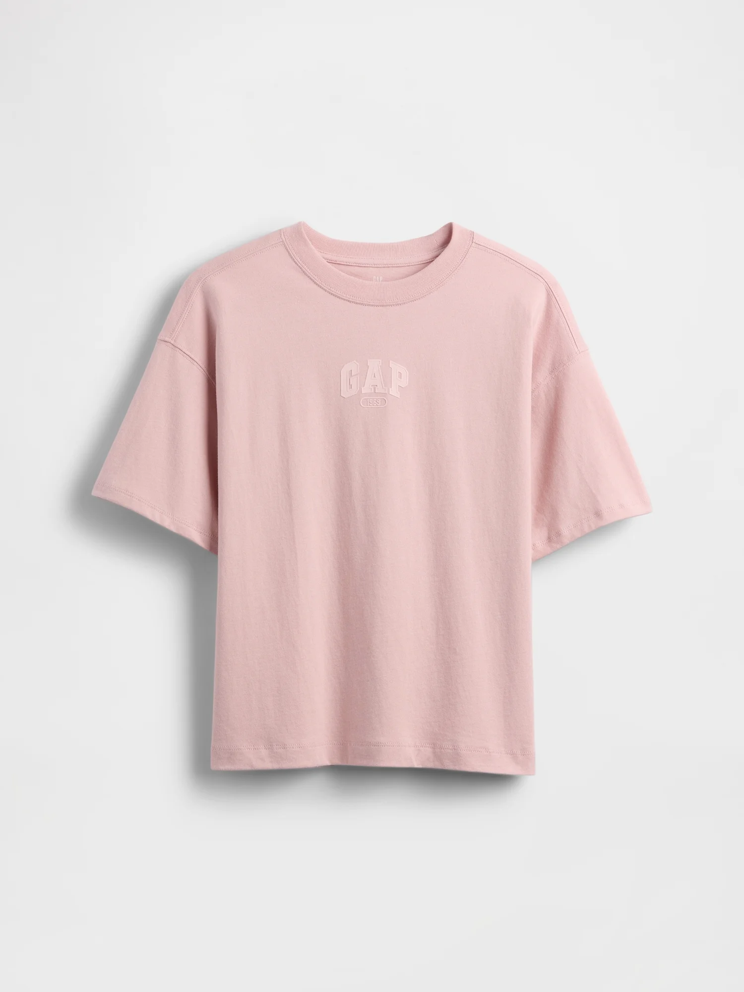 Φωτογραφία προϊόντος: Παιδική Μπλούζα Oversized με Logo Gap 1969 PRIMATIVE PINK