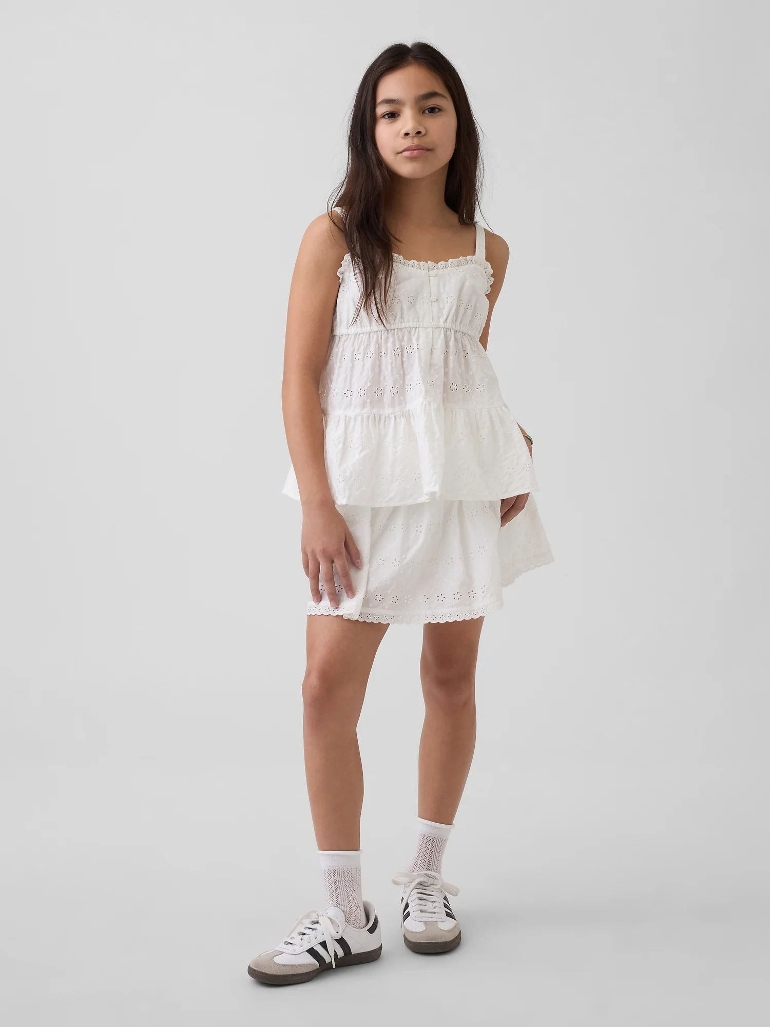 Φωτογραφία προϊόντος: GAP Παιδικό Eyelet Foldover Φούστα Σορτς New off white
