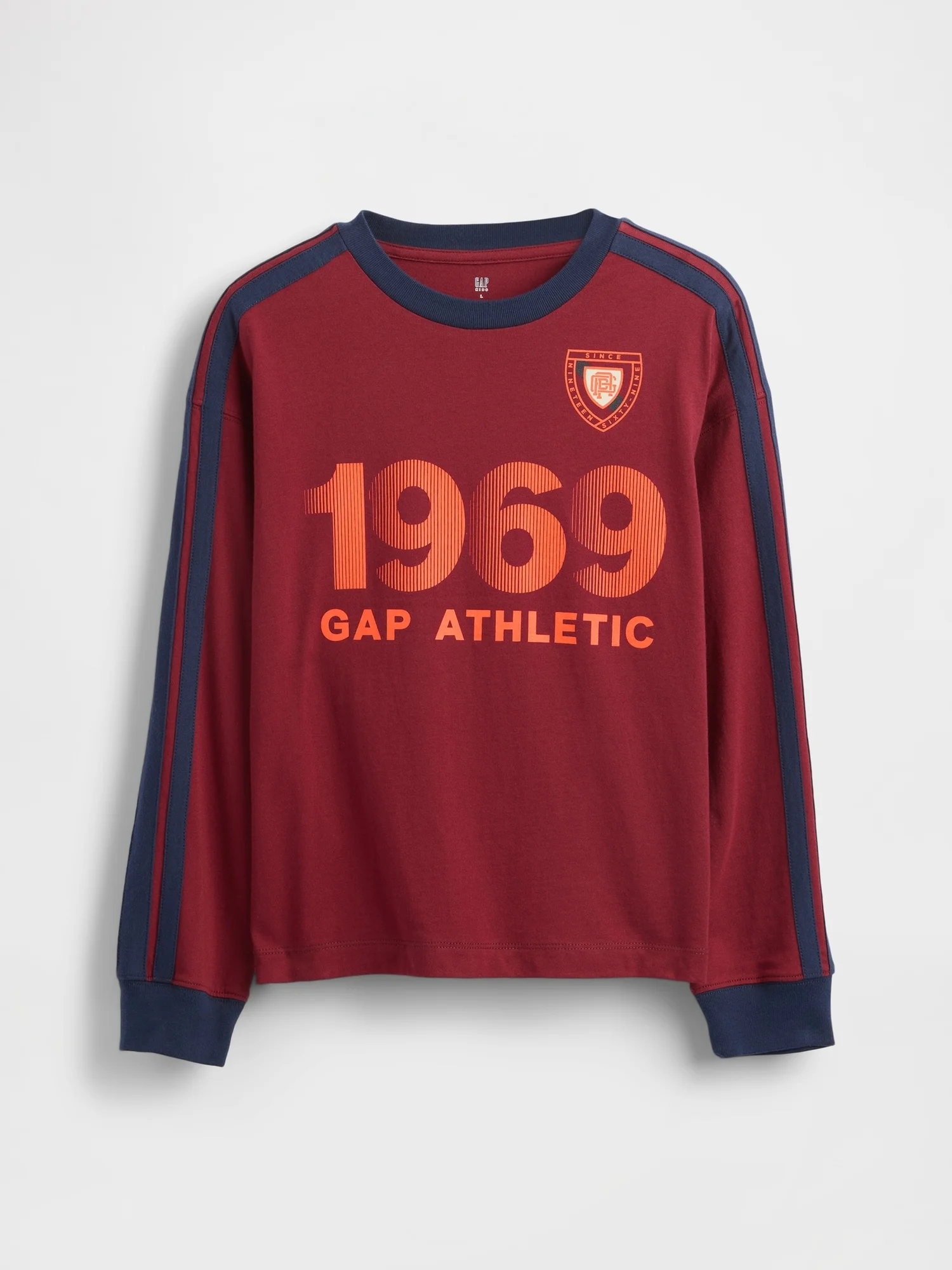 Φωτογραφία προϊόντος: GAP Παιδική Soccer Jersey Logo Μπλούζα Red delicious