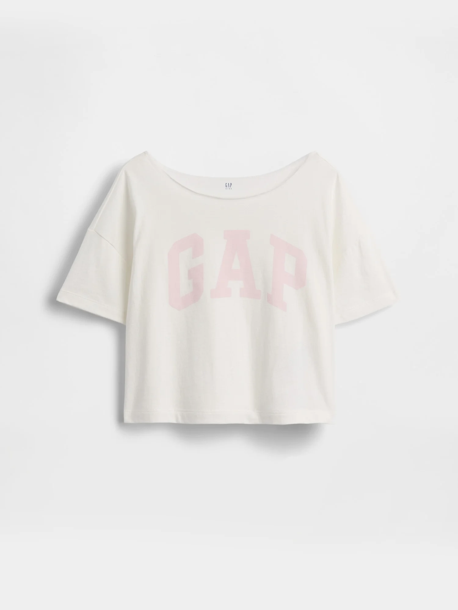 Φωτογραφία προϊόντος: GAP Παιδική Μπλούζα Oversized με Ανοιχτή Λαιμόκοψη New off white