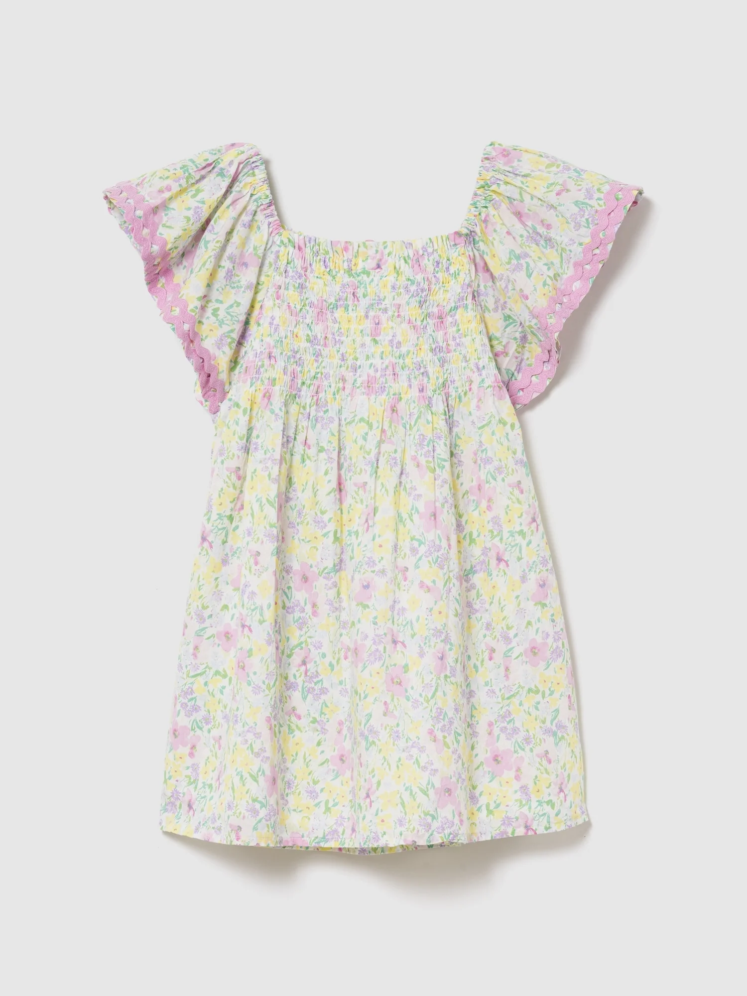 Φωτογραφία προϊόντος: GAP Βρεφικό & Νηπιακό Smocked Flutter-Sleeve Φόρεμα Floral