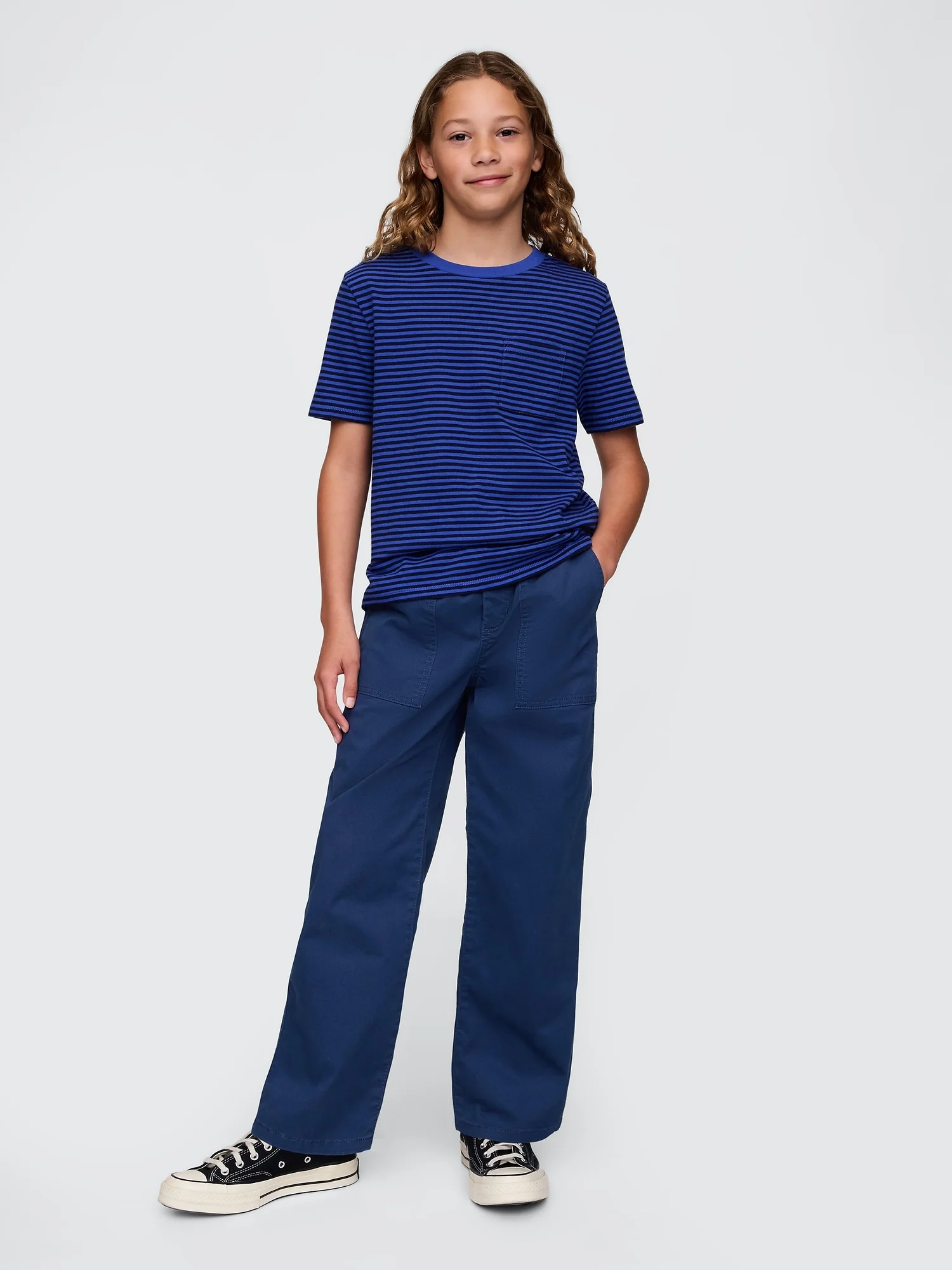 Φωτογραφία προϊόντος: GAP Παιδικό UltraSoft Easy Khakis Παντελόνι Blue shade