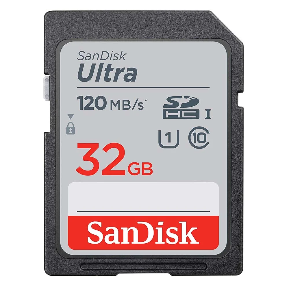 Φωτογραφία προϊόντος: Sandisk Ultra® SDHC & SDXC UHS-I Memory Card 32GB (SDSDUN4-032G-GN6IN) (SANSDSDUN4-032G-GN6IN)