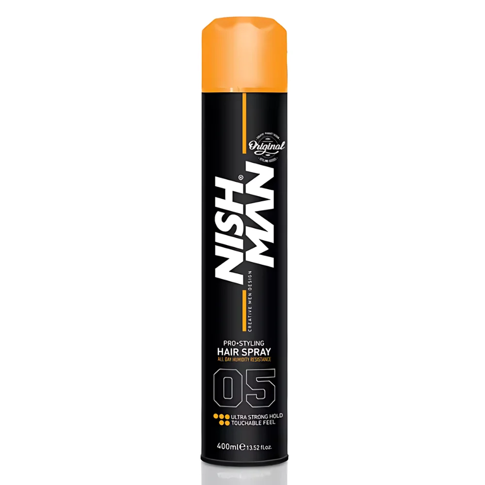 Φωτογραφία προϊόντος: Λακ Spray Μαλλιών Nishman Hair Spray 05 Ultra Strong Hold 400ml