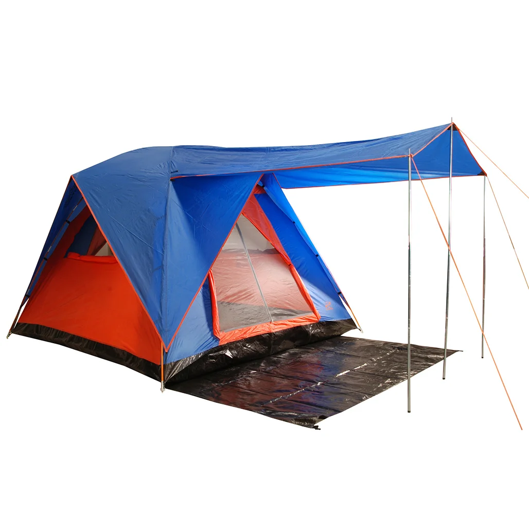 Φωτογραφία προϊόντος: CAMPING VARIOUS ΣΚΗΝΗ FORESTER PLUS CANOPY 5AT (150+270)X270X200 CM