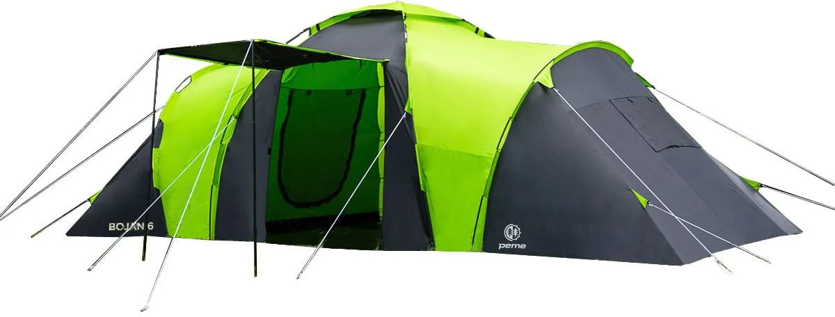 Φωτογραφία προϊόντος: Σκηνή Camping PEME Bojan 6 Ατόμων με 2 Υπνοδωμάτια και Προθάλαμο
