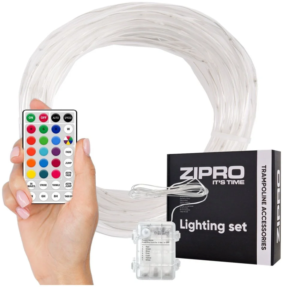 Φωτογραφία προϊόντος: Σετ φωτισμού Zipro ZIPRO 12 m για τραμπολίνο 12FT 374 cm