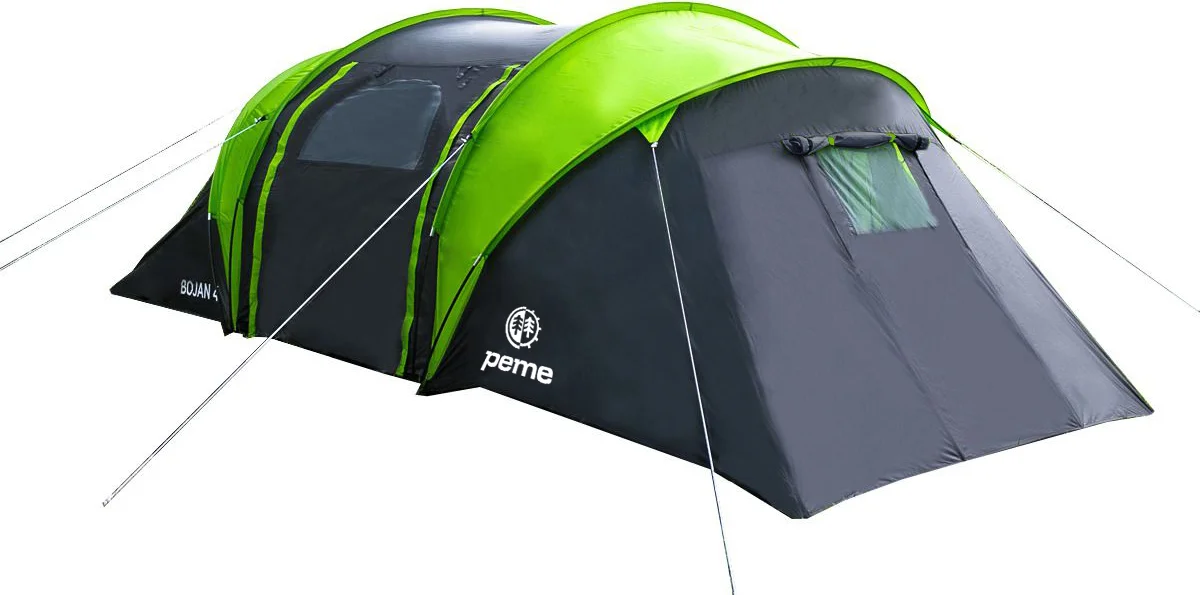 Φωτογραφία προϊόντος: Σκηνή Camping Peme Bojan 4 Ατόμων με 2 Υπνοδωμάτια και Προθάλαμο