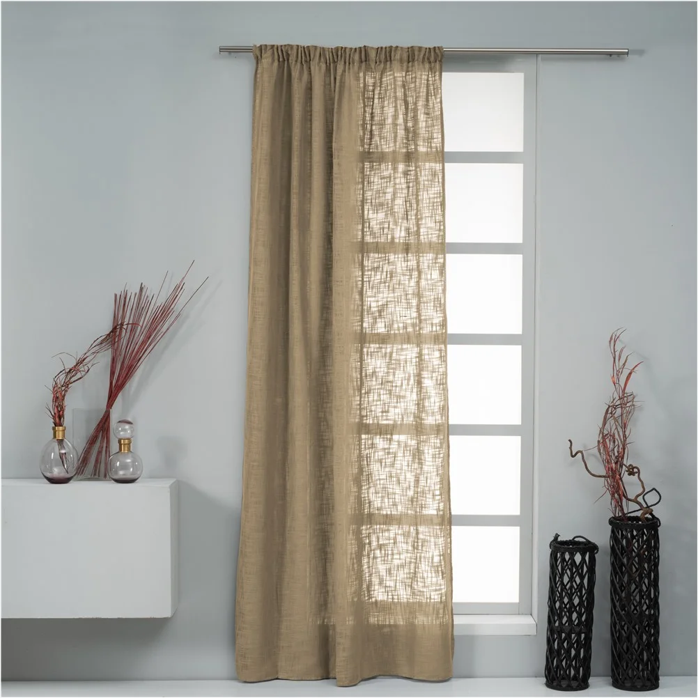 Φωτογραφία προϊόντος: Κουρτίνα Rope 140x270cm, 300gsm, μπεζ, με τρέσα, Artisti Italiani AI-IR-10696