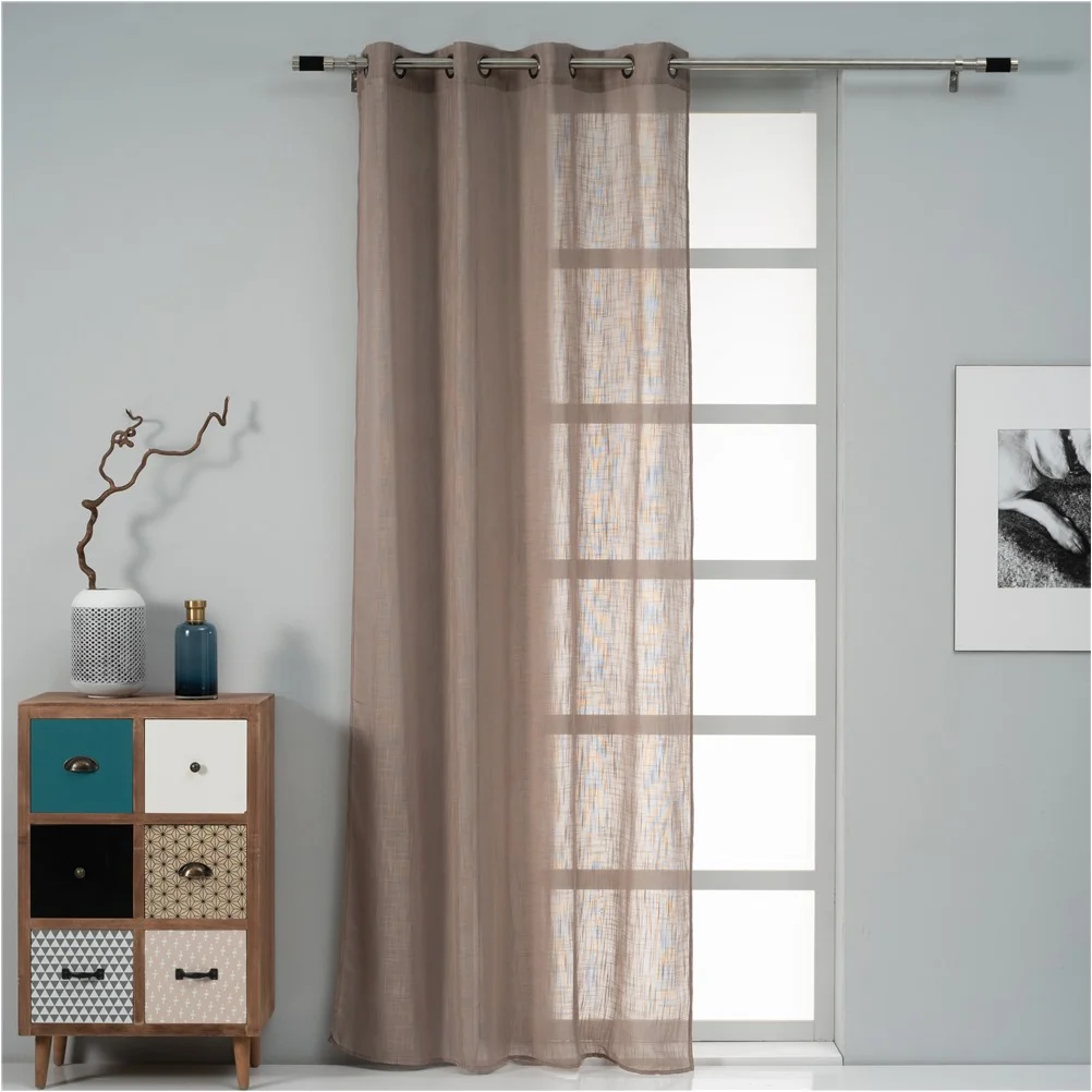 Φωτογραφία προϊόντος: Κουρτίνα Hontona 140x260cm, 200gsm, 100% polyester, μπεζ, με τρουκς, Artisti Italiani AI-IR-11879