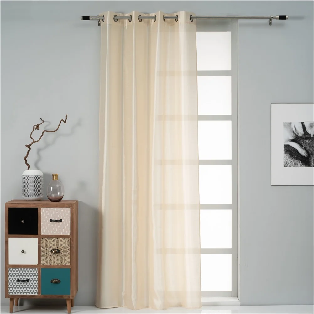 Φωτογραφία προϊόντος: Κουρτίνα Τάφτας 140x260cm, 90gsm, 100% polyester, εκρού, με τρουκς, Artisti Italiani AI-IR-11883