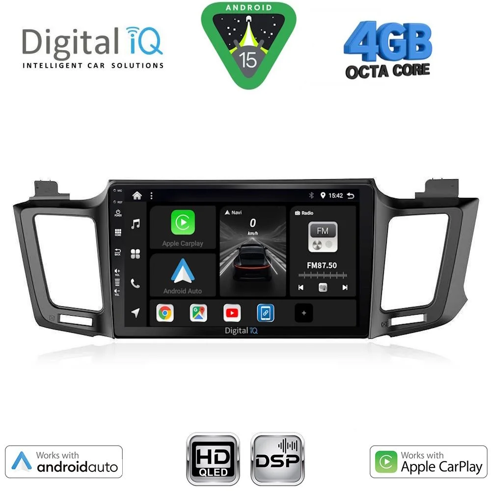 Φωτογραφία προϊόντος: DIGITAL IQ BXF 16733_CPAA (10inc) MULTIMEDIA TABLET for TOYOTA RAV 4 mod. 2013-2019