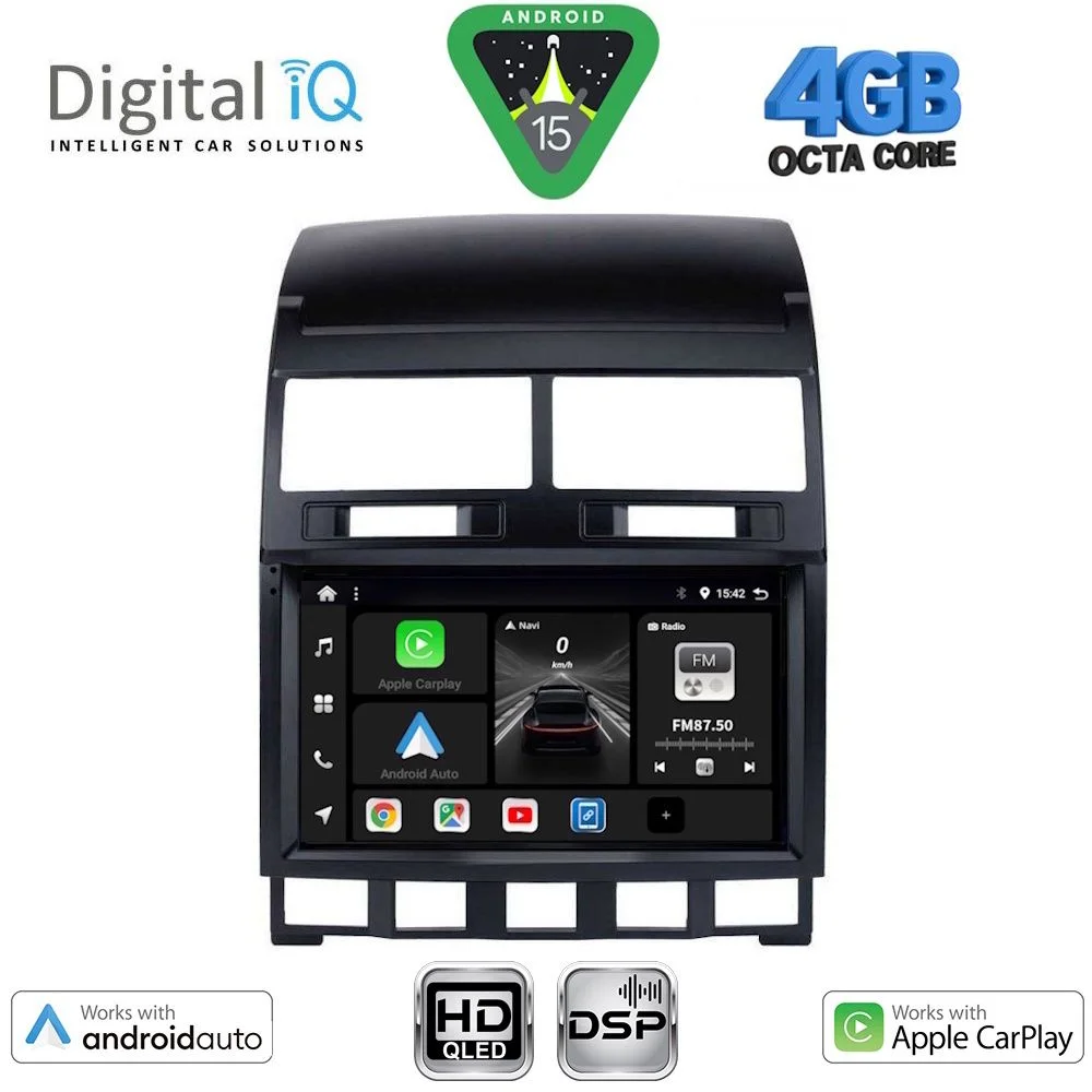 Φωτογραφία προϊόντος: DIGITAL IQ BXF 16765_CPAA (9inc) MULTIMEDIA TABLET for VW TOUAREG mod. 2003-2011