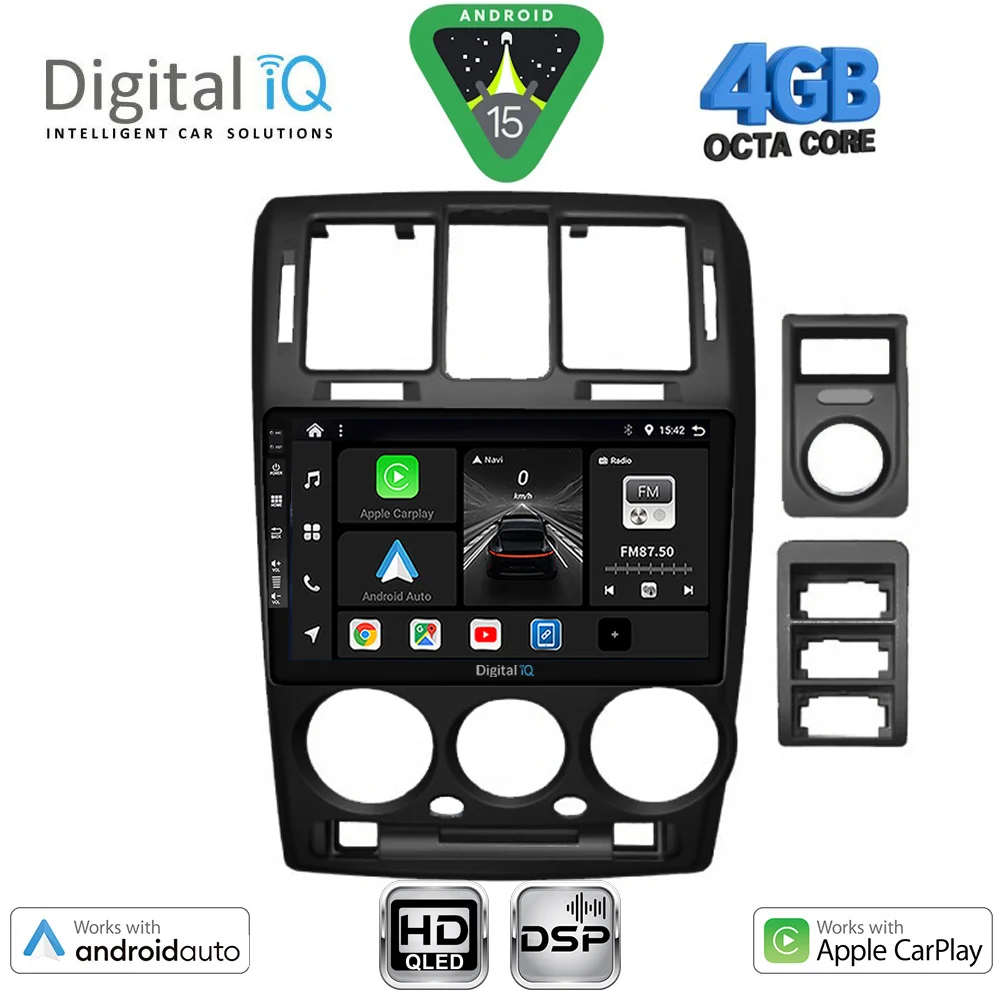 Φωτογραφία προϊόντος: DIGITAL IQ BXF 16222BL_CPAA (9inc) MULTIMEDIA TABLET for HYUNDAI GETZ mod. 2002-2011 (BLACK)