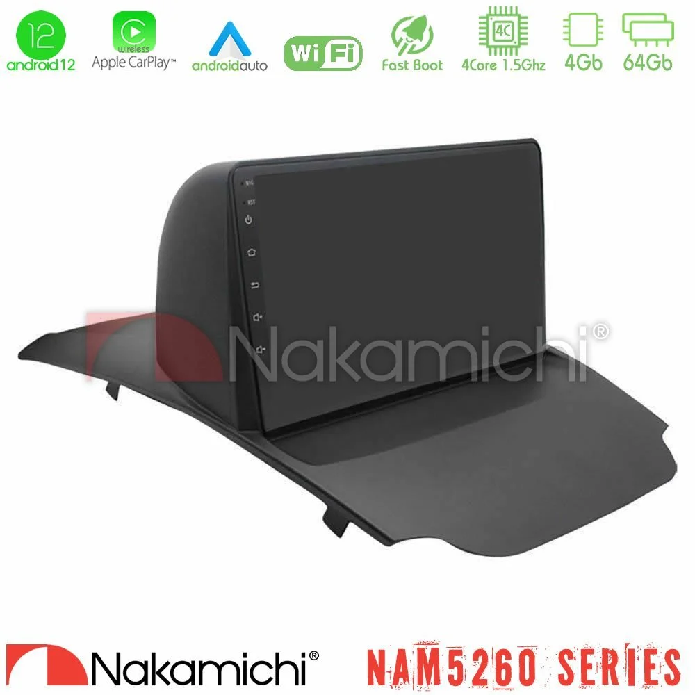 Φωτογραφία προϊόντος: Nakamichi NAM5260 Series 4Core Android12 4+64GB Ford Ecosport 2014-2017 Navigation Multimedia Tablet 10 Με Carplay & Android Auto