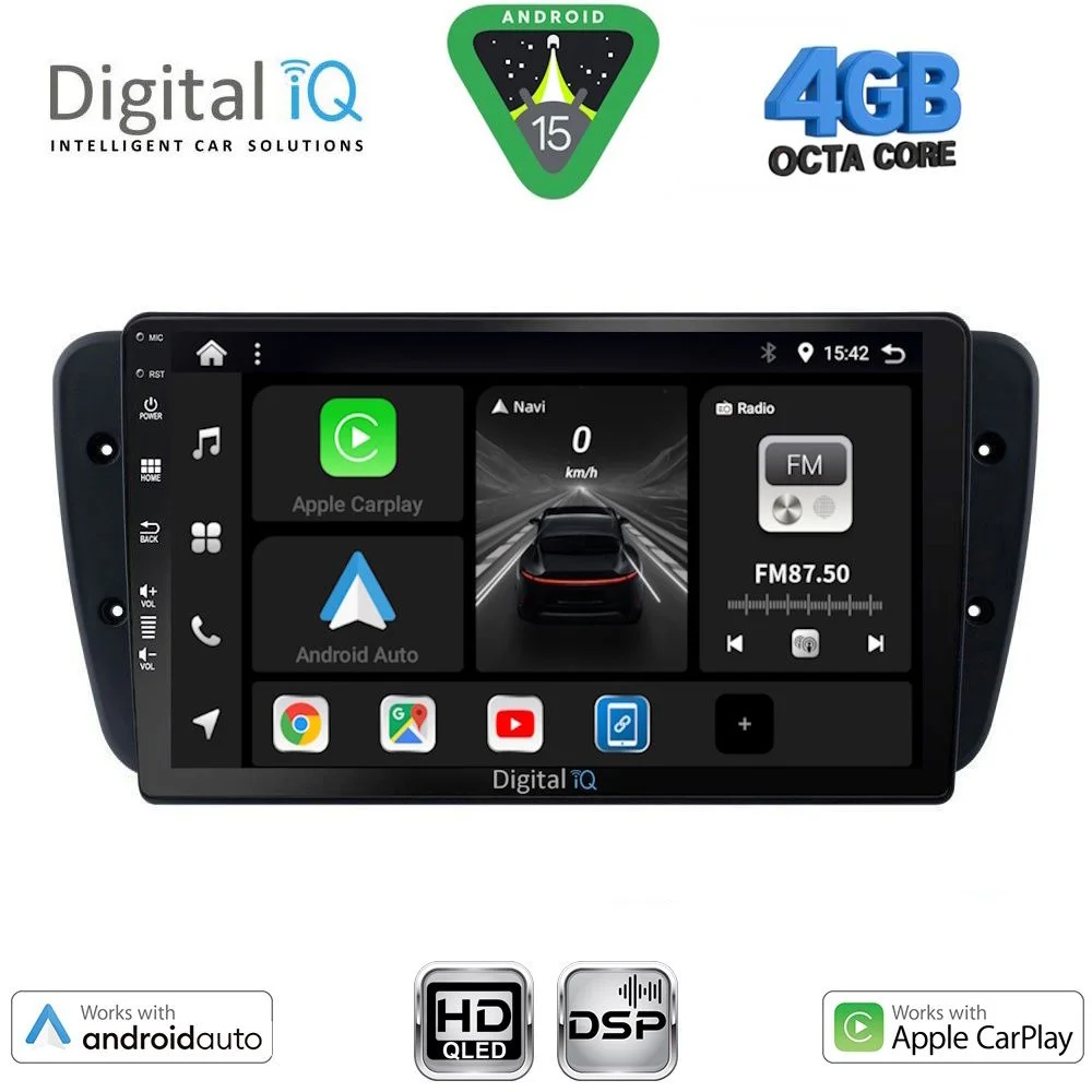Φωτογραφία προϊόντος: DIGITAL IQ BXF 16571_CPAA (9inc) MULTIMEDIA TABLET for SEAT IBIZA mod. 2008-2015