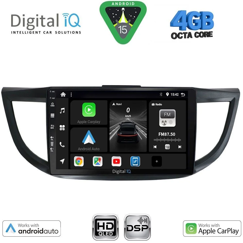 Φωτογραφία προϊόντος: DIGITAL IQ BXF 16198_CPAA (10inc) MULTIMEDIA TABLET for HONDA CRV mod. 2013-2017