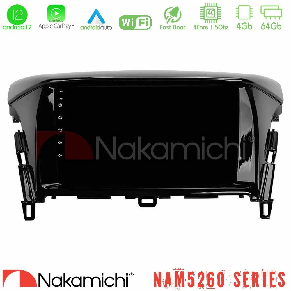 Φωτογραφία προϊόντος: Nakamichi NAM5260 Series 4Core Android12 4+64GB Mitsubishi Eclipse Cross Navigation Multimedia Tablet 9 Με Carplay & Android Auto