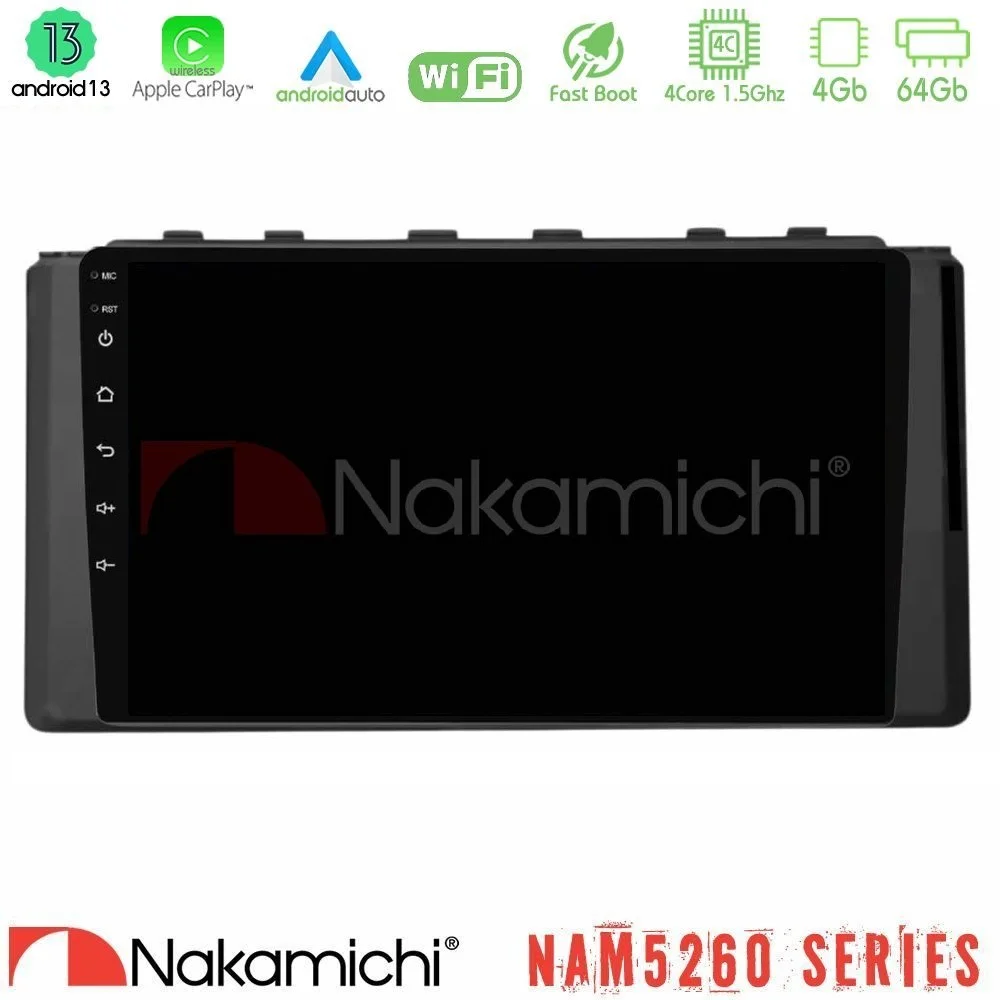 Φωτογραφία προϊόντος: Nakamichi NAM5260 Series 4Core Android13 4+64GB Subaru BRZ / Toyota GR86 2022-> Navigation Multimedia Tablet 9 Με Carplay & Android Auto
