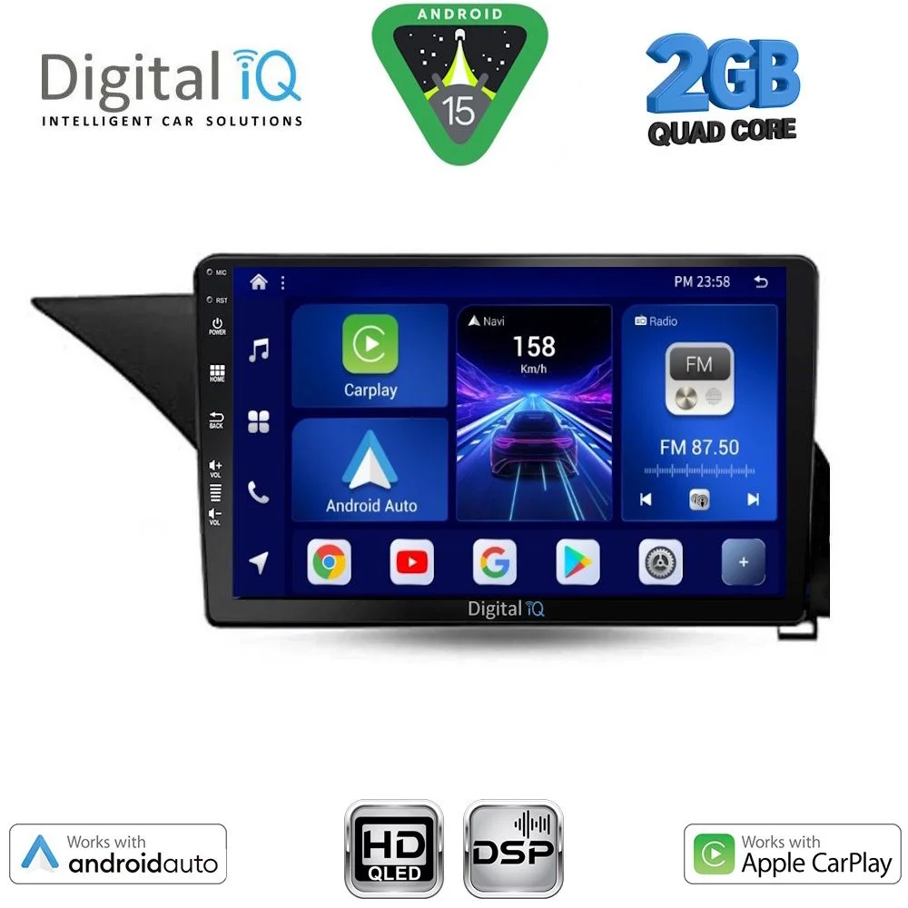 Φωτογραφία προϊόντος: DIGITAL IQ BXC 3409_CPAA (10inc) MULTIMEDIA TABLET for MERCEDES E (W212) mod. 2009-2016