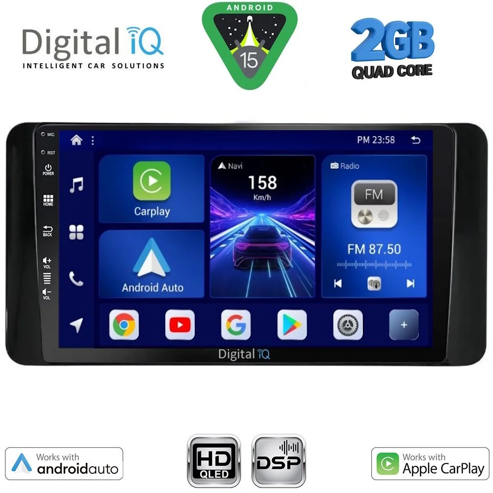 Φωτογραφία προϊόντος: DIGITAL IQ BXC 3778_CPAA (10inc) MULTIMEDIA TABLET for TOYOTA LAND CRUISER LC300 mod. 2023-2026
